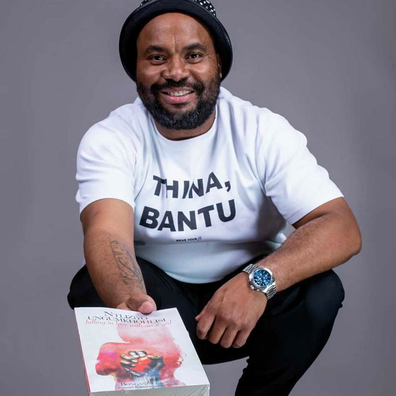 ‘The Country’s Husband’ Bongani Luvalo launches second book Ntliziyo Ungumkhohlisi